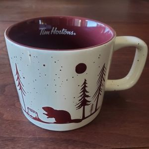 Tim Hortons Christmas Holiday Mug Beaver Tree 2019 Cup Coffee Mug